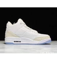 Retro White 3 Air Jordan 136064-111 Triple 0703
